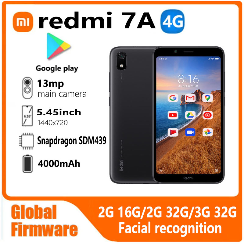 Phone Accessories Display - Xiaomi Redmi 7A スマートフォン グローバルファームウェア 4G