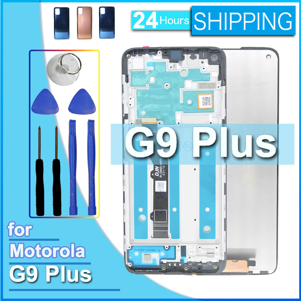 Phone Accessories Display Board - 新しい液晶モトローラモト G9 プラス液晶ディスプレイタッチスクリーンデジタイザーアセンブリモト G9 プラス XT2087