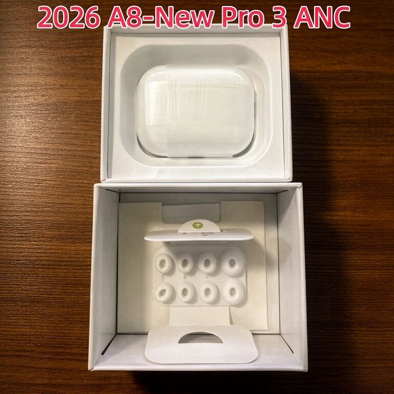 Wireless Earbuds Case - イヤホン A3 NEW 3 Pro、Cタイプケーブル付き、ANC（アクティブノイズキャンセリング）機能搭載、ワイヤレスBluetoothヘッドセット、iOSおよびAndroidに対応。