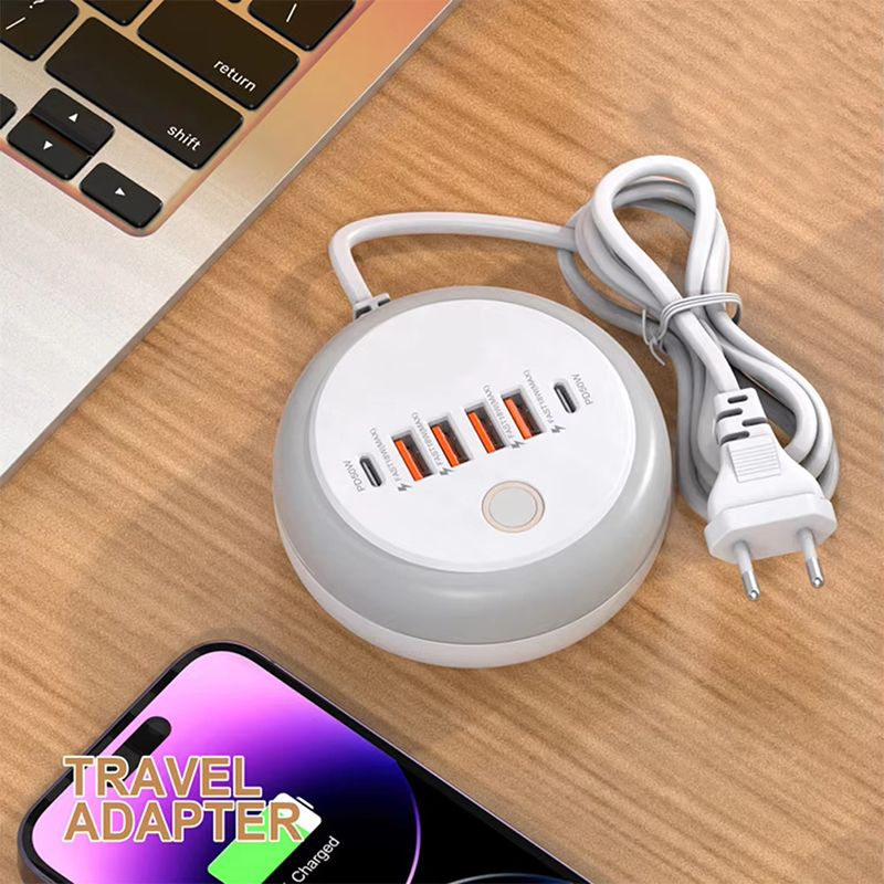 Phone Accessories Uk - マルチポートUSB充電器 タイプC PD壁掛け充電器 急速充電ステーション Huawei、iPhone、Xiaomi携帯電話用アダプター EU、US、UKプラグ
