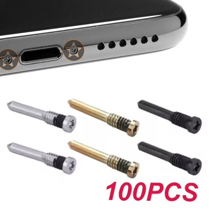 Phone Accessories Nothing - 底部ペンタローブネジセット 100個入り iPhone 15 14 13