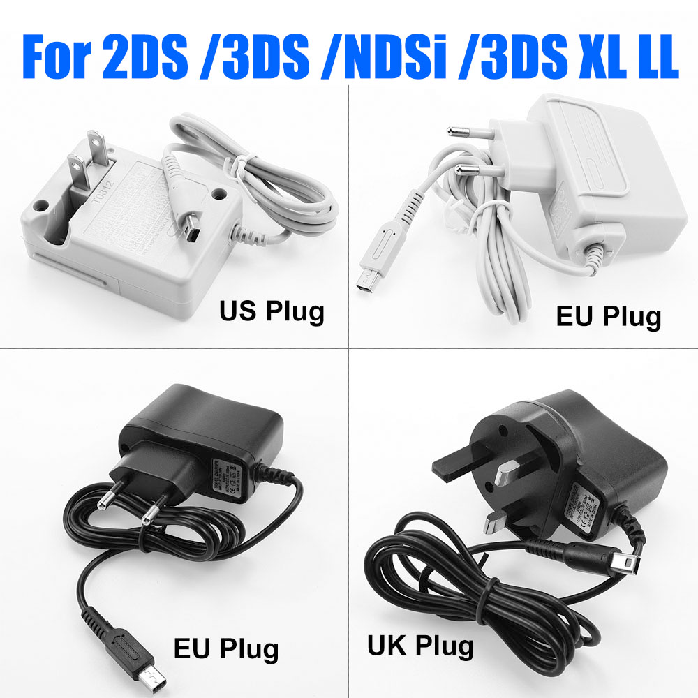 Phone Accessories Uk - 新しい 100-240V ホームトラベル壁面電源 AC アダプター充電器新しい 3DS
