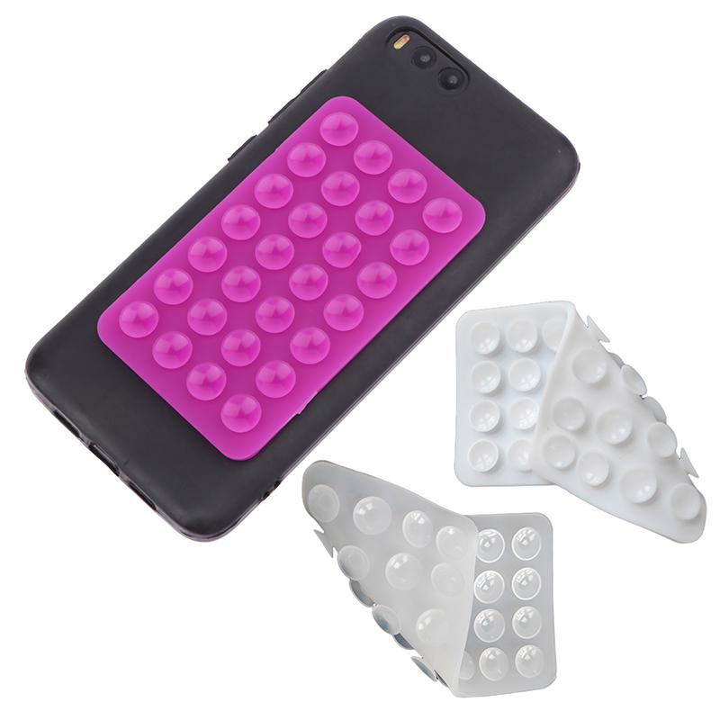 Phone Accessories And Electronics - 1個入り両面シリコン吸盤落下防止スマホホルダー携帯電話固定アクセサリー