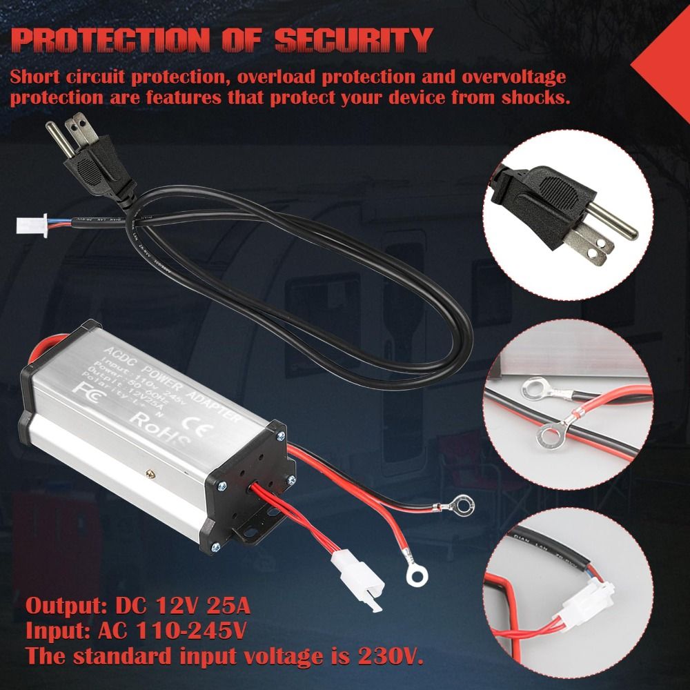 Phone Accessories Uk - 300W パワーディーゼルヒーターコンバーター 入力 110V/220V 米国/EU/英国/オーストラリアプラグ RV