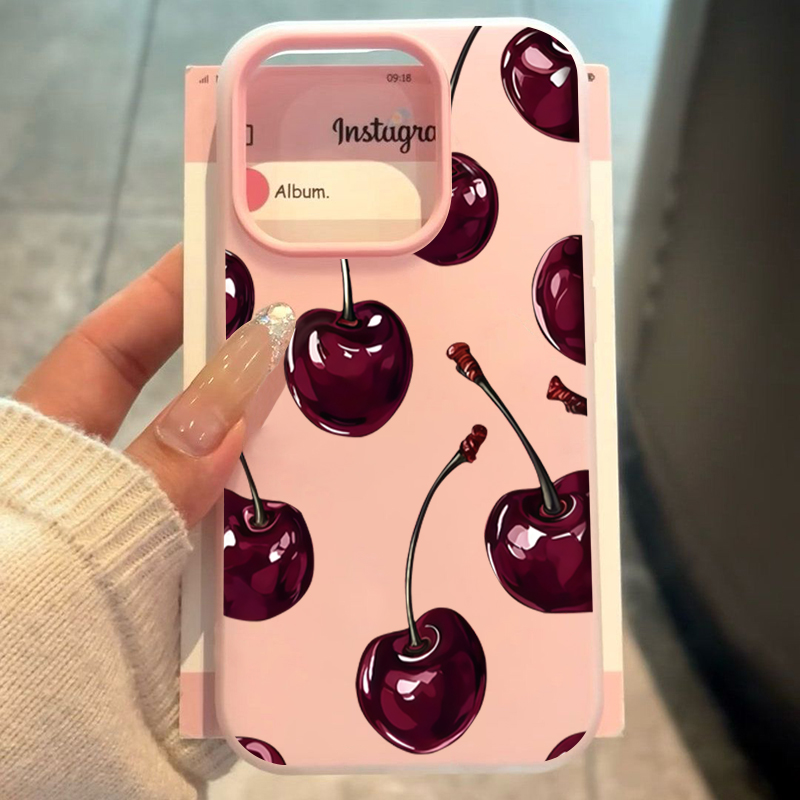 レッドチェリーゼリー風スマホケース Samsung Gala - Phone Accessories Red のレビューと価格