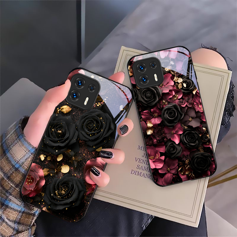 ワインレッドの花びら Motorola Moto G14 2 - Phone Accessories Red のレビューと価格