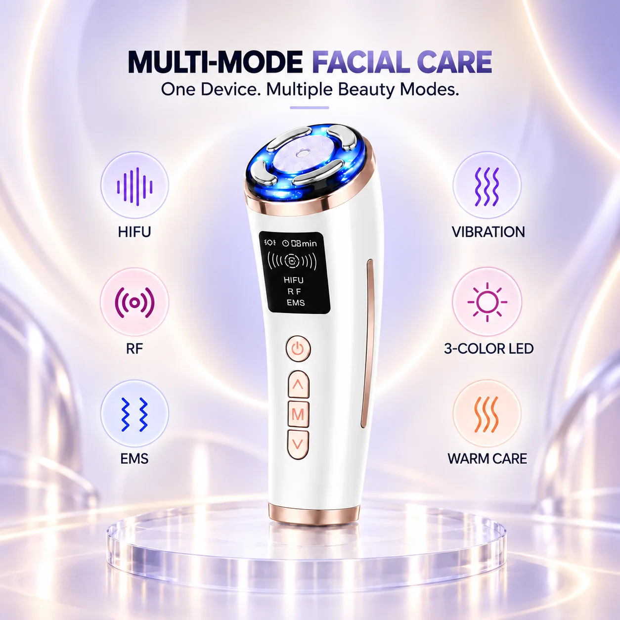 4 in 1 HIFU RF EMS フェイシャル美容機器  - Phone Accessories Uk のレビューと価格