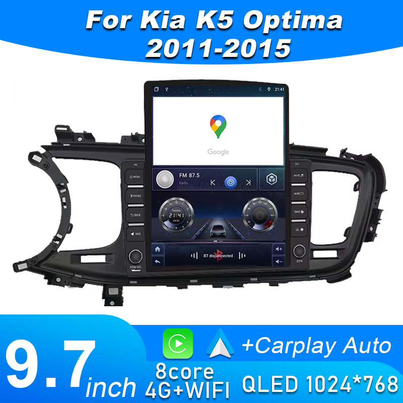 Android 15 ワイヤレスCarPlay対応 Kia  - Phone Accessories Display Board のレビューと価格