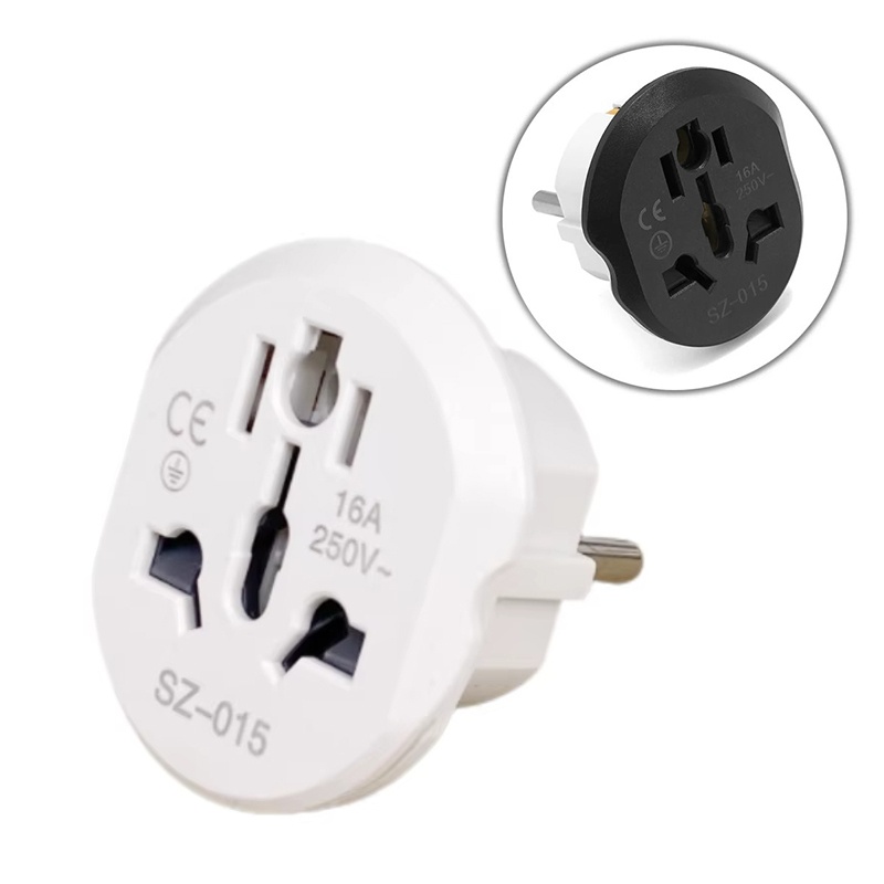 4.8mm 16A 100-250V ユニバーサル旅行用アダ - Phone Accessories Uk のレビューと価格
