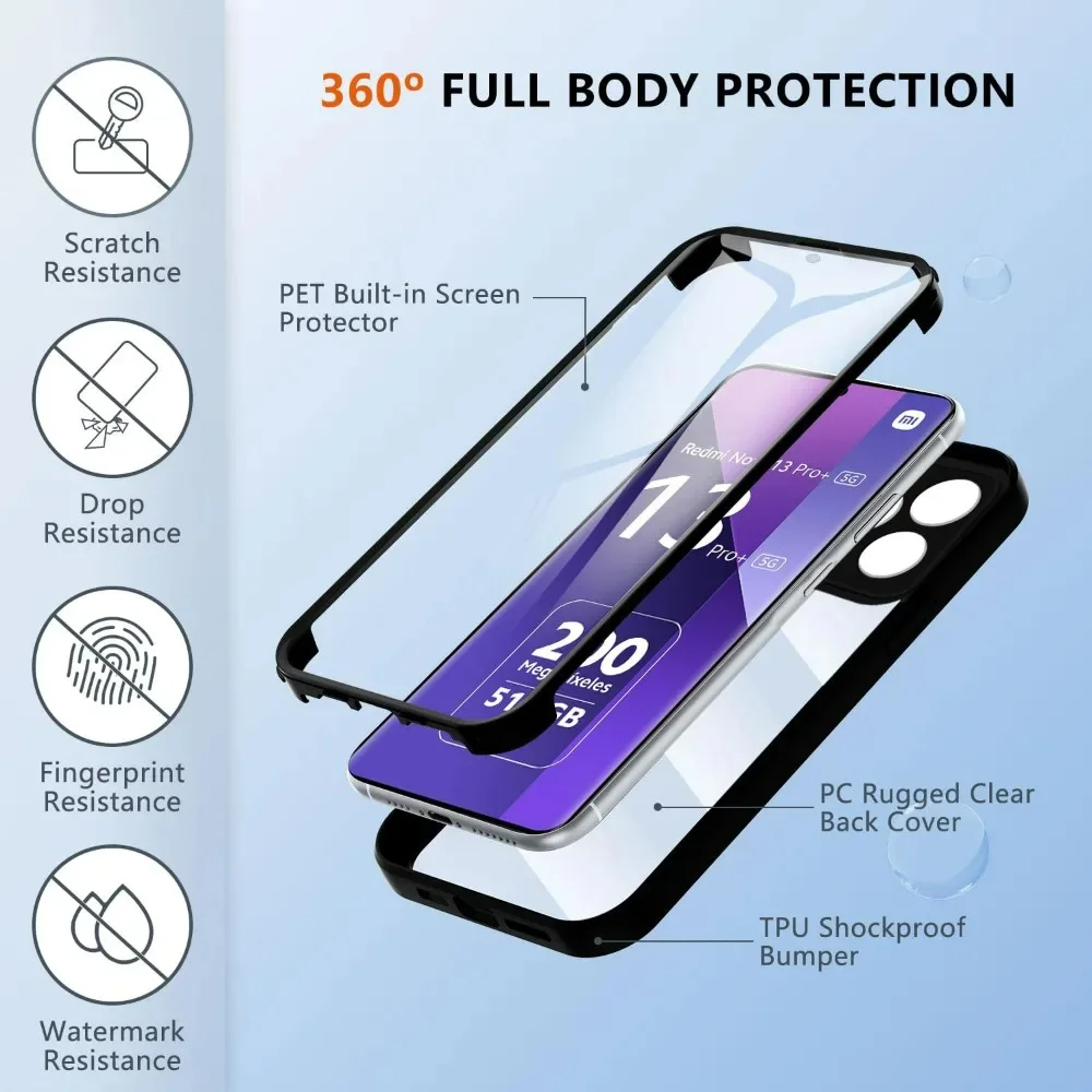 Redmi Note 13 14 Pro Plus用 360 - Phone Accessories Display のレビューと価格