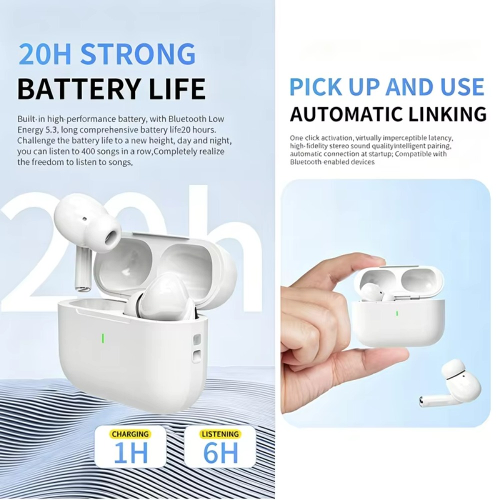 2028年型 新しいA7 Pro Bluetoothヘッドセ - Wireless Earbuds Case のレビューと価格