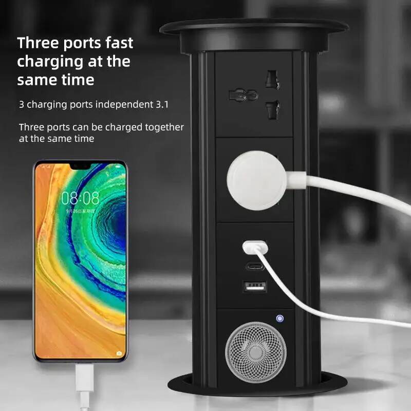 Herepow 自動ポップアップソケット EU FR UK  - Phone Accessories Uk のレビューと価格