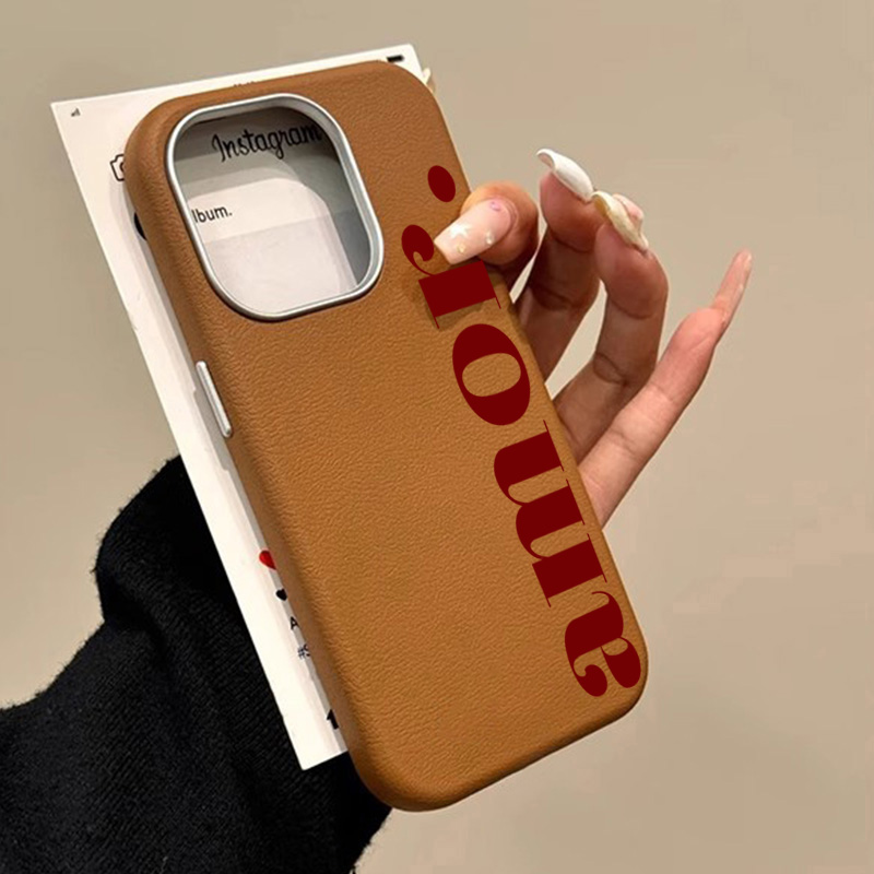 赤い芸術的な文字とライチ柄のiPhone用ソフトケース（iP - Phone Accessories Red のレビューと価格
