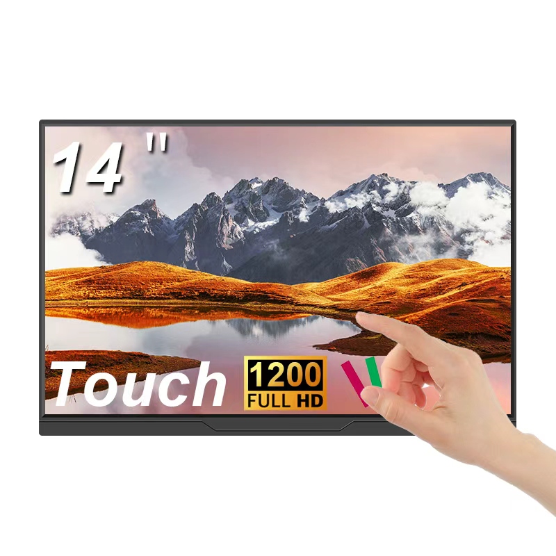 14インチタッチスクリーンポータブルモニター 超薄型 Typ - Phone Accessories Display Board のレビューと価格