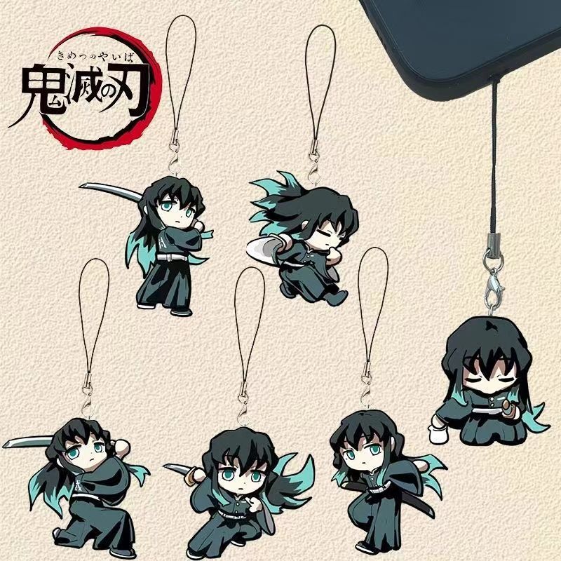 アニメデーモンスレイヤーキーホルダー トキトル・ムイチロ周辺 - Phone Accessories And Electronics のレビューと価格