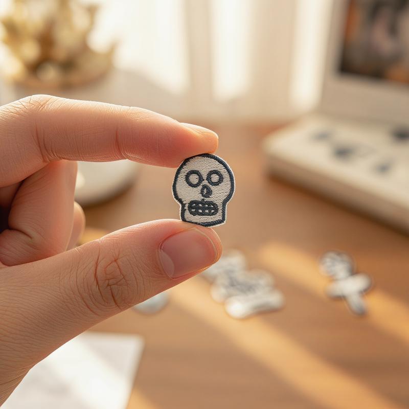 1 セットハート猫の頭蓋骨鳥刺繍パッチ衣類帽子バッグ靴修理材 - Phone Accessories Repair のレビューと価格